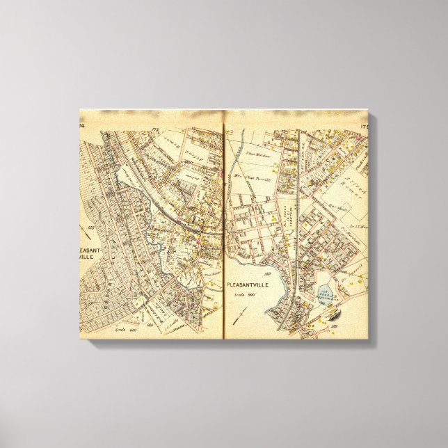 Pleasantville, New York 2 Canvas Print (Front)