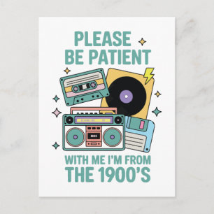 Please be patient with me I'm from the 1900's  Postcard