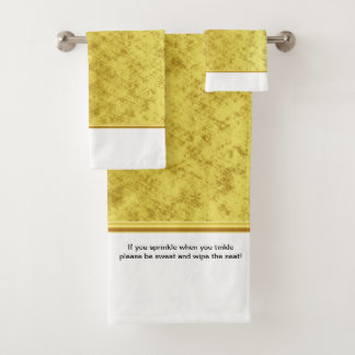 please be sweat and wipe the seat! bath towel set