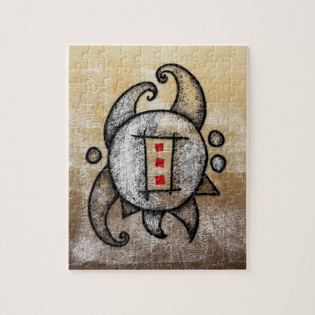 Please Come In Abstract Jigsaw Puzzle (Vertical)