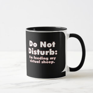 Please do not disturb mug