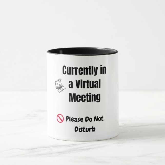 Please Do Not Disturb Mug for Coworkers (Center)