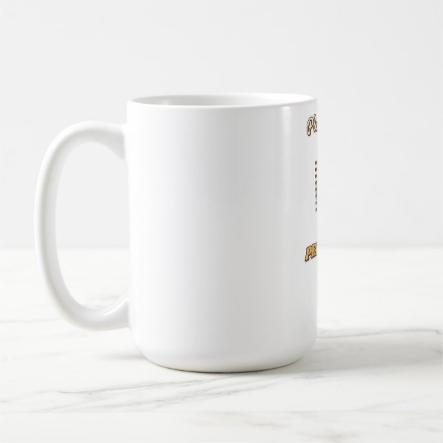 Please Do Not Perceive Me Coffee Mug (Left)