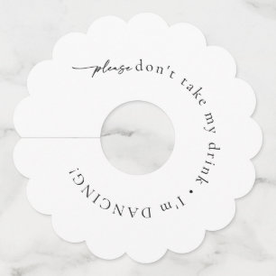 Please Don't Take my Drink Wine Glass Tags