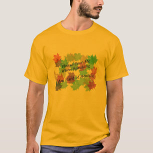 Please Face Me Tee Shirt