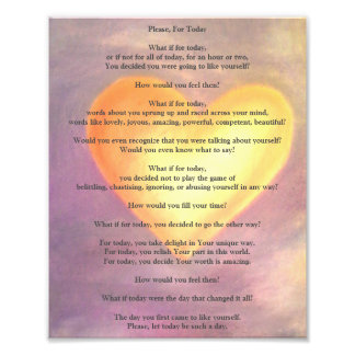 please for today poster