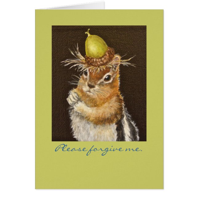 Please forgive me. (Front)