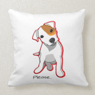 Please Jack Russell Terrier Pillow