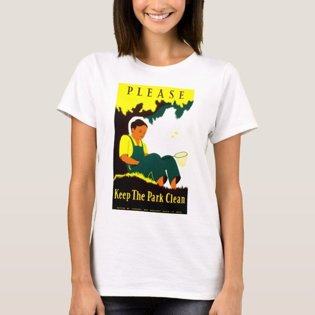 Please Keep the Park Clean T-Shirt (Front)