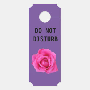 Please Knock - Do Not Disturb - Door Hanger