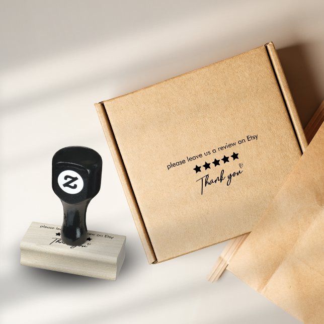 Please leave a review on Etsy business thank you  Rubber Stamp (Creator Uploaded)
