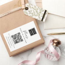 Please Leave us a Review QR code Business