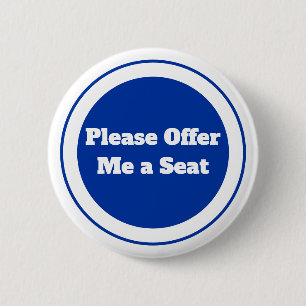 Please Offer Me a Seat Button
