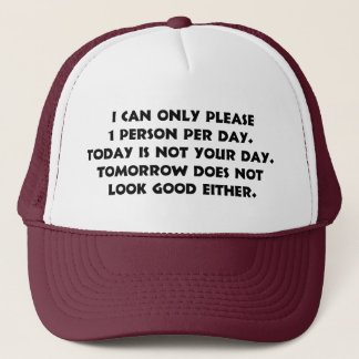 Please Only 1 Person 2 Hat