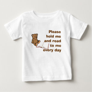 Please Read to Me Baby T-Shirt