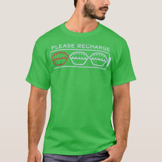 Please Recharge Apple Pie Battery Delicious Apple T-Shirt
