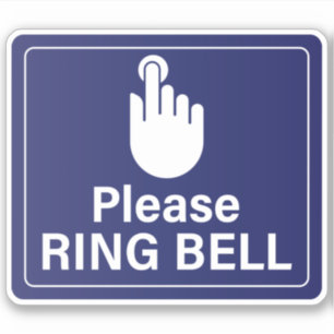 Please Ring Doorbell Sign