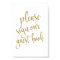 Please Sign our Guest Book 8x10 Wedding Sign