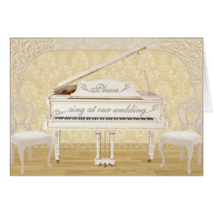 Please Sing at our Wedding