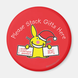 Please Stack Gifts Here Magnet