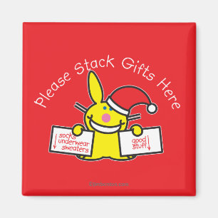 Please Stack Gifts Here Magnet