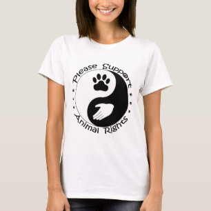Please Support Animal Rights Shirt