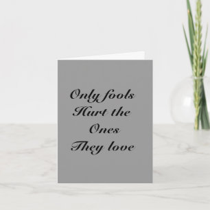 Please take me back greeting card