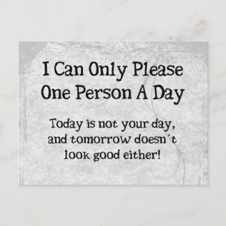 Pleasing Persons Postcard