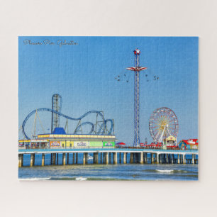 Pleasure Pier in Galveston, Texas Jigsaw Puzzle