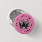 Pleasure Point, Santa Cruz Octopus Pinback Button