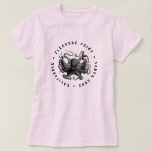 Pleasure Point, Santa Cruz Octopus T-Shirt