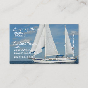Pleasure Sailing Business Cards