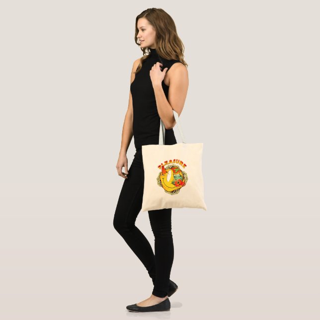 Pleasure Tropical Smile Tote Bag (Front (Model))