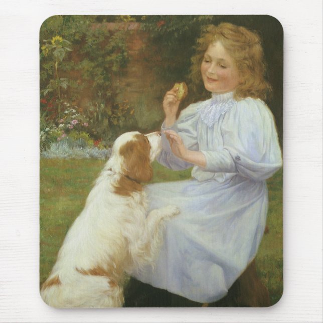 Pleasures of Hope by William Henry Gore Mouse Mat (Front)