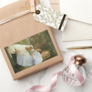 Pleasures of Hope by William Henry Gore Rectangular Sticker