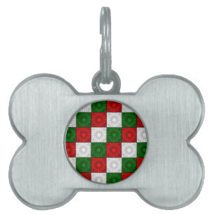 Pleated Corners-Red-White-Green-PET TAG