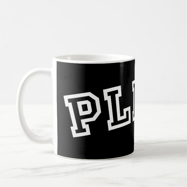 PLEBE COFFEE MUG (Left)