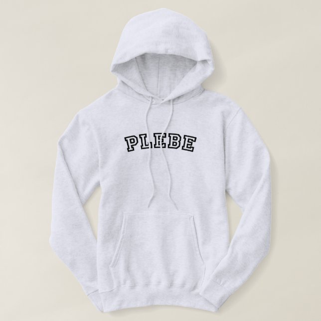 PLEBE HOODIE (Design Front)