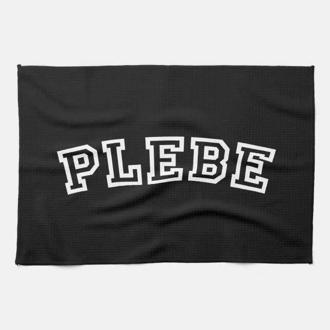 PLEBE TEA TOWEL (Horizontal)
