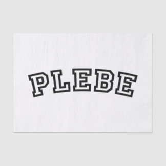 PLEBE TISSUE PAPER