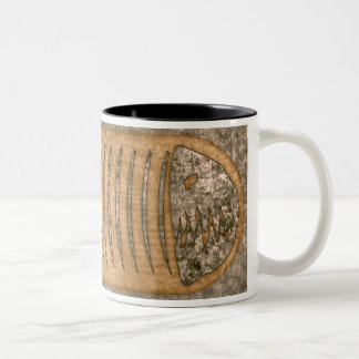 Pleciodekus Blonde Two-Tone Coffee Mug