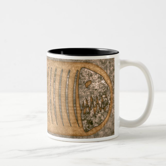 Pleciodekus Blonde Two-Tone Coffee Mug (Right)