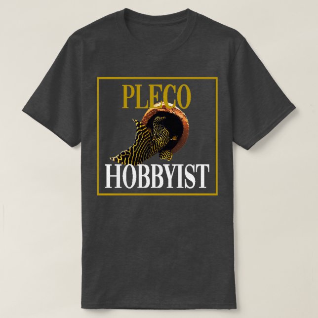 Pleco Hobbyist T-Shirt (Design Front)