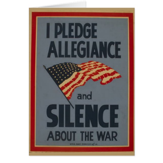 Pledge Allegiance - 1941 (Front)