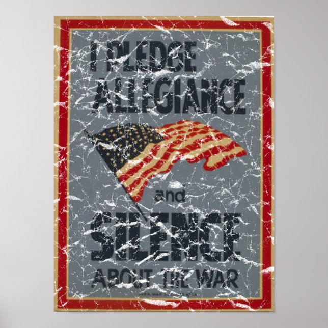 Pledge Allegiance - 1941 - distressed Poster (Front)