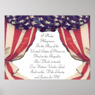 Pledge of Allegiance Poster