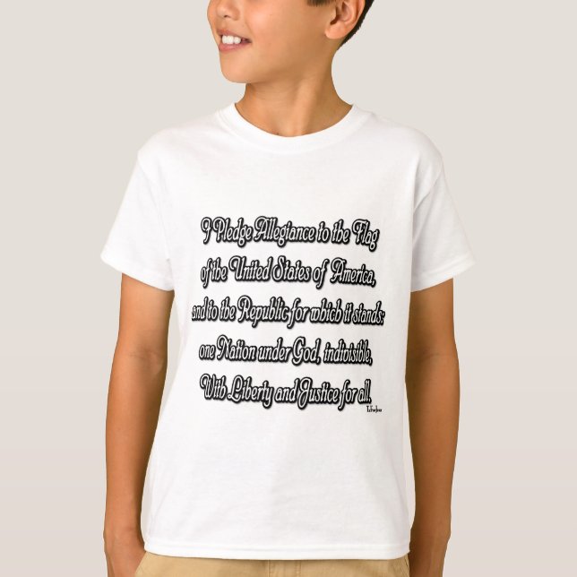 Pledge of Allegiance T-Shirt (Front)