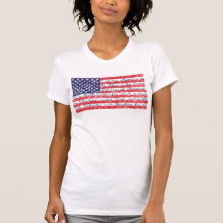 Pledge of Allegience American Flag T-Shirt