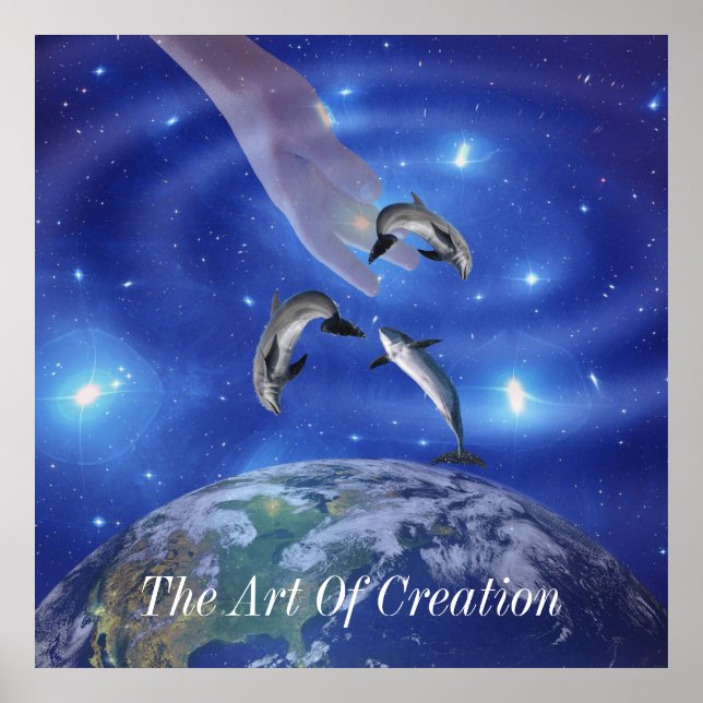 Pleiades Art of Creation Poster (Front)