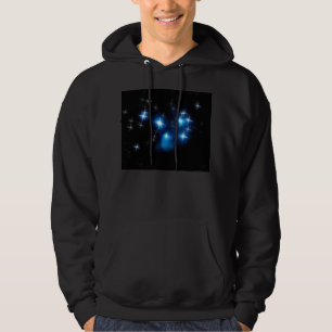 Pleiades Blue Star Cluster Hoodie